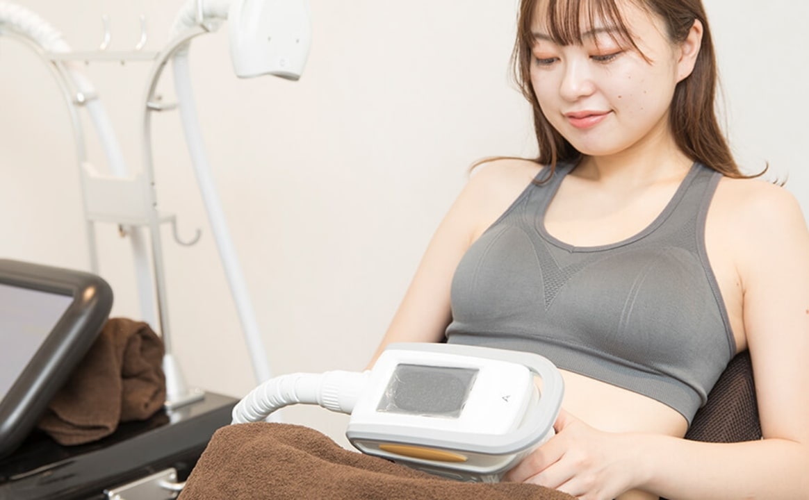 DIOクリニックの脂肪冷却施術イメージ